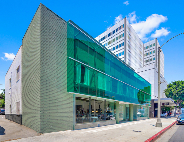 Modern building in Santa Monica, CA